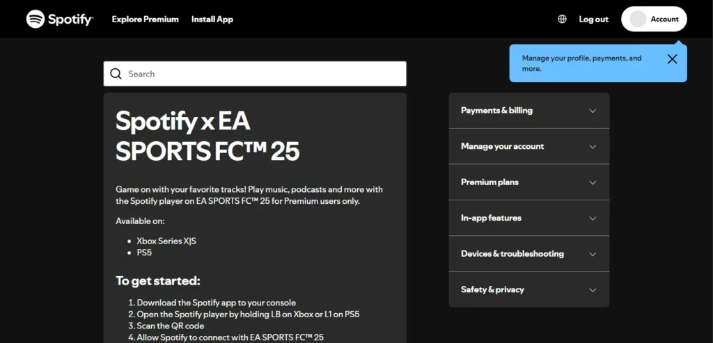 spotify x features offcial