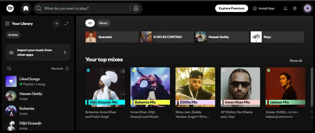 spotify lite registartion