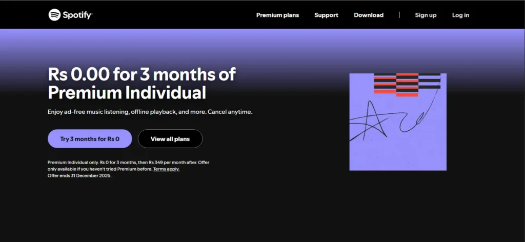 Spotify Individual Plan – Details