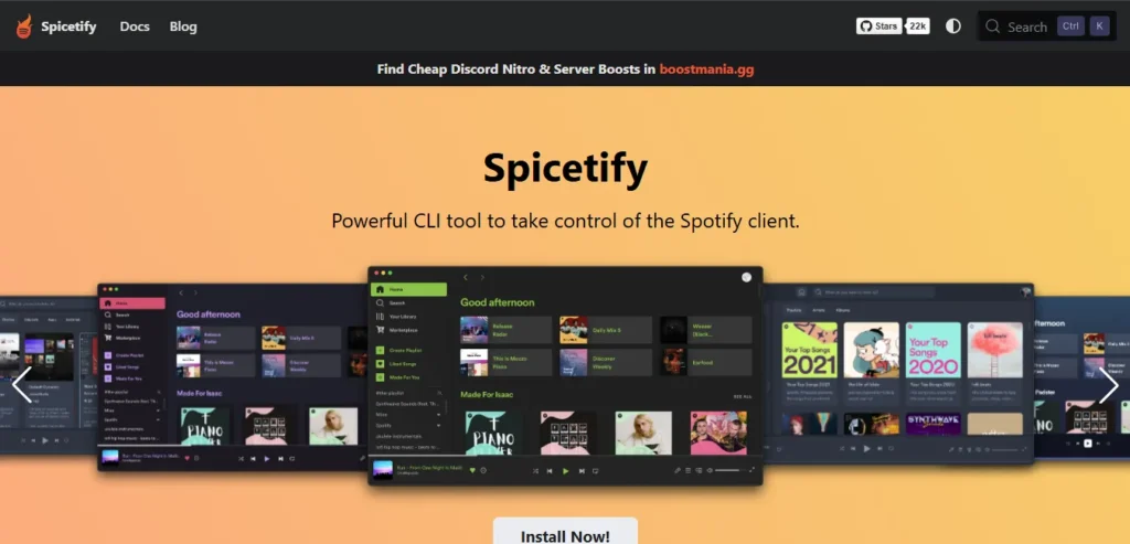 Customize Spotify
