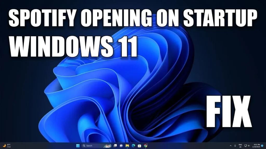 How to Stop Spotify from Opening on Startup on Windows 11